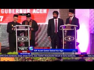Debat Kandidat Cagub & Cawagub Aceh Berjalan Alot dan Lancar - NET5