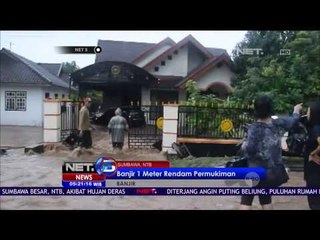 Download Video: Tanggul Sungai Besuki Jebol, Banjir Rendam Rumah Warga di Situbondo Jawa Timur - NET5