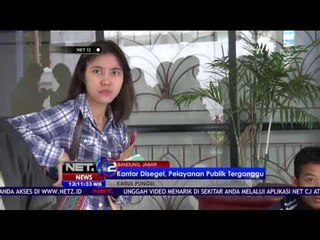 Kantor Disegel Akibat Kasus Pungli, Pelayanan Publik Terganggu - NET 12