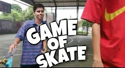 PRIMEIRO VÍDEO! GAME OF S.K.A.T.E ADILSON DIAS vs GUSTAVO LIMA!