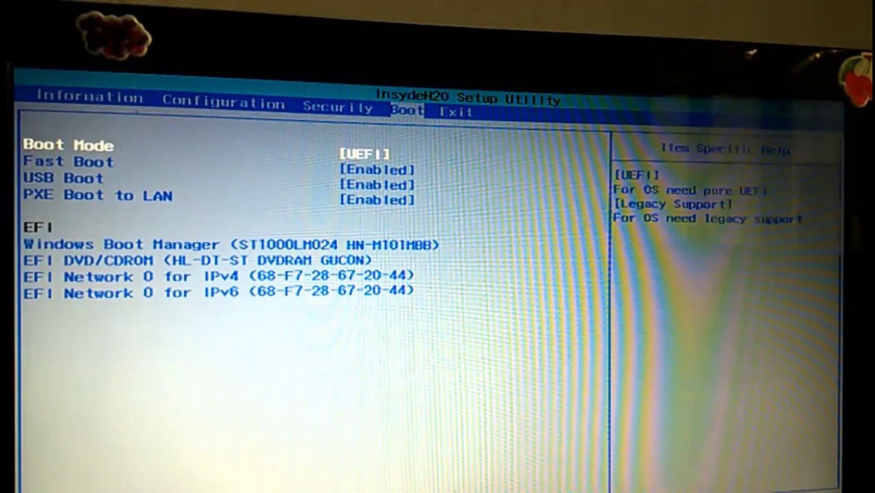 Clean Install windows 10/8.1 with cd/usb, Bios setup HD