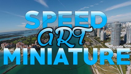 Speed art miniature