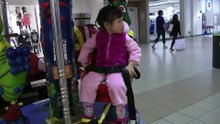 Girl On The Kiddie Ride