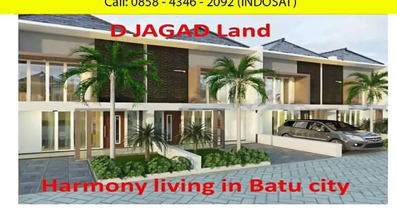 0858-4346-2092 (INDOSAT) - Jual Villa Batu Malang Dekat Jatim Park