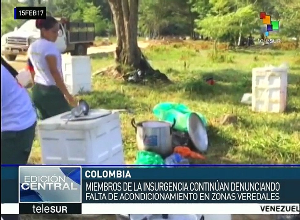 Colombia: miembros de FARC acusan al gob. de incumplir compromisos