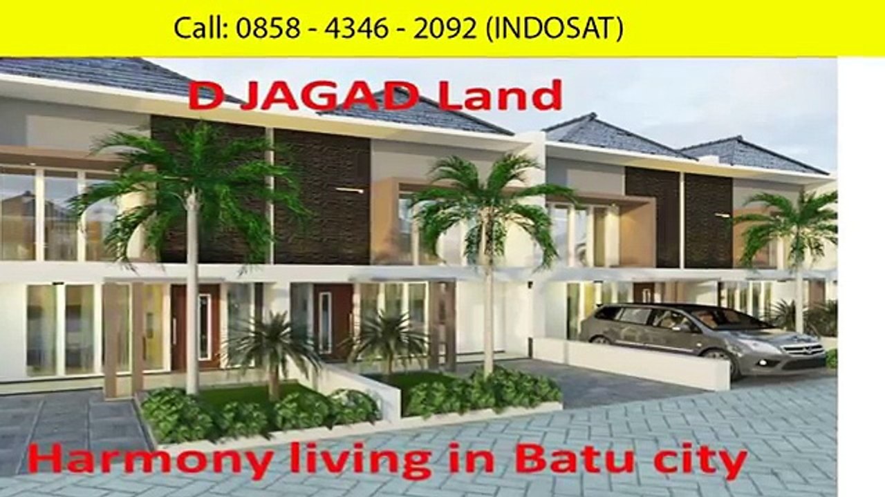 HUB. 0858-4346-2092 (INDOSAT) - Jual Villa Di Malang Kota