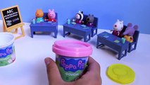 Play Doh Peppa Pig Space Rocket Dough Set Peppa Pig Juguetes Plastilina Peppa Pig Toys Review