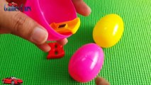 Jada Stephens Coches Aprender una Palabra! Huevos sorpresa | Aprender a escribir los Animales de Granja para Niños