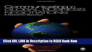 [DOWNLOAD] Communicating in Global Business Negotiations: A Geocentric Approach Book Online