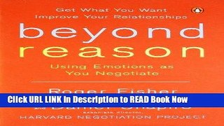 [PDF] Beyond Reason: Using Emotions as You Negotiate Full Online