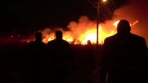 Mersin'deki Sazlık Yangınında 12 Dönüm Seralık Alan Zarar Gördü
