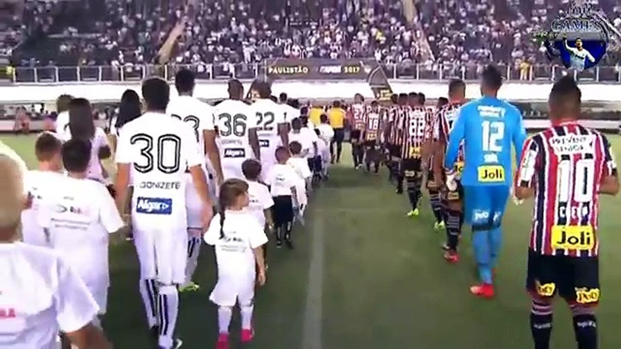 Santos 1 x 3 São Paulo - Campeonato Paulista 2017