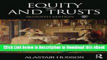 [Read Book] Equity and Trusts (Volume 2) Mobi