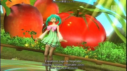 【30FPS Full】PoPIPo - Hatsune Miku 初音ミクV4X Project DIVA Dreamy Theater Eng-Esp-Romaji Sub