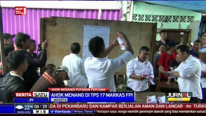 Ahok Menang di TPS 17, Markas FPI Petamburan