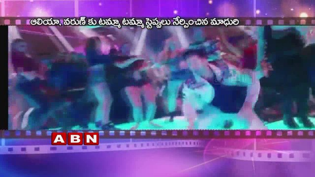 Tamma Tamma Steps | Madhuri Dixit teaching Alia Bhatt, Varun Dhawan