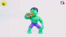 Crying baby - Bad baby Hullk vs Elsa eat Chili sauce Superhero In Real Life Stop Motion Playdoh-r9cuu_ugEk4