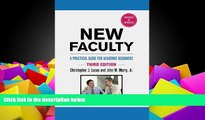 BEST PDF  New Faculty: A Practical Guide for Academic Beginners C. Lucas For Ipad