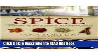 Read Book Spice: Flavors of the Eastern Mediterranean Full Online