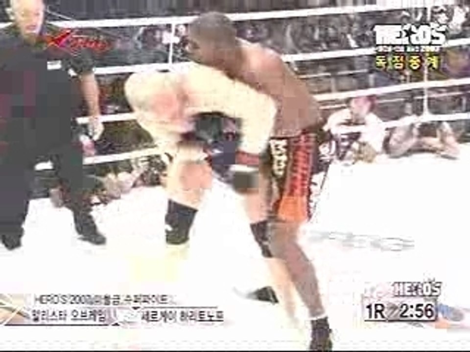 Alistair Overeem vs Sergei Kharitonov