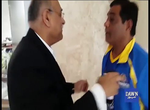Najam Sethi Requesting Rashid Latif, Bayan Dain Na Tagrra Sa - Watch Rashid Latif's Reply