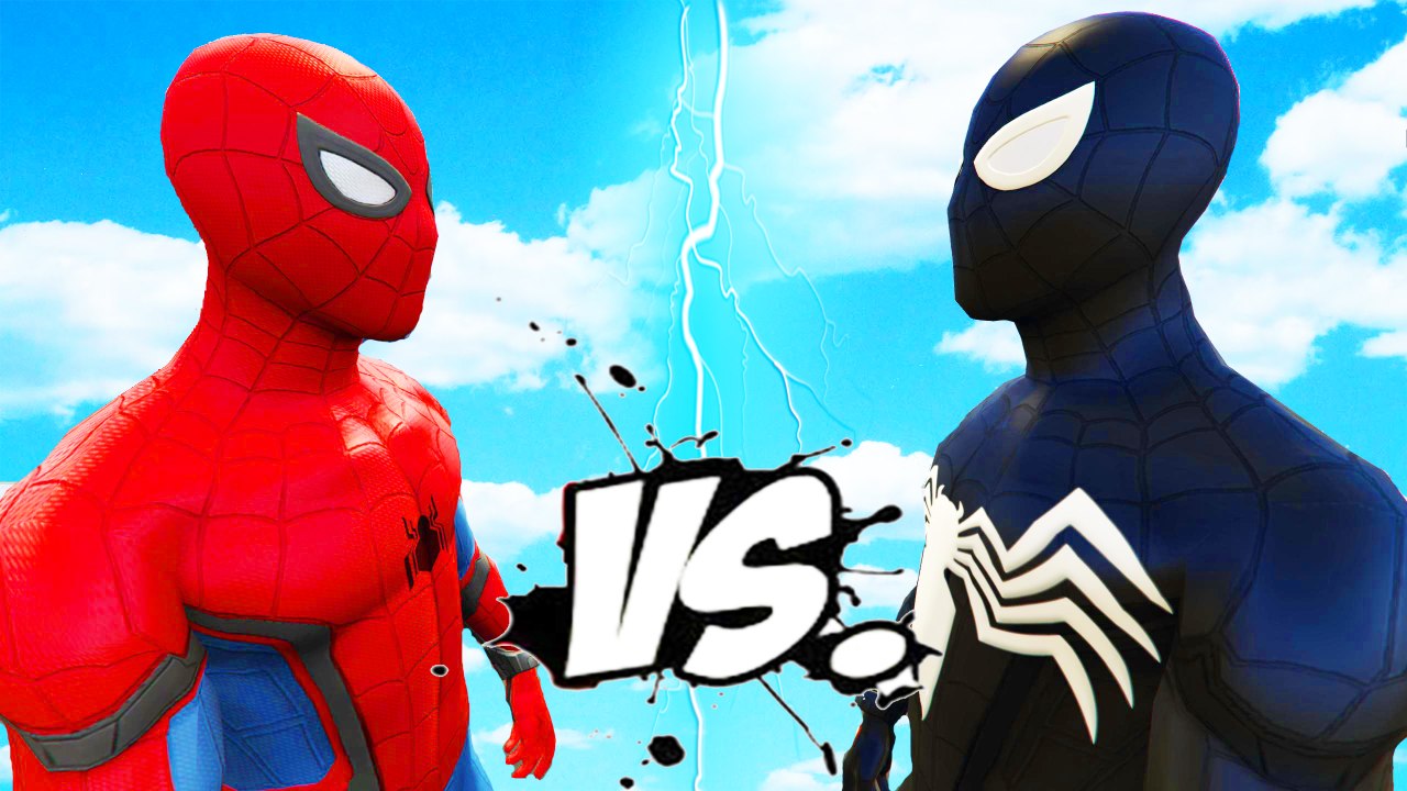 SPIDERMAN VS SYMBIOTE SPIDER-MAN - EPIC BATTLE