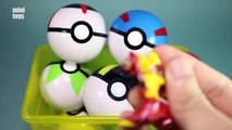 KIDSCHANEL- Pokemon Go Balls Surprise With Pikachu Kabutops And More