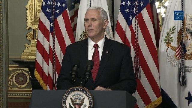 Vice President Pence Swearing-In Secretary Price