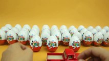 Nuevo Kinder Sorpresa Huevos | Encantador de Osos Polares y los Pingüinos | CAMIÓN ROJO