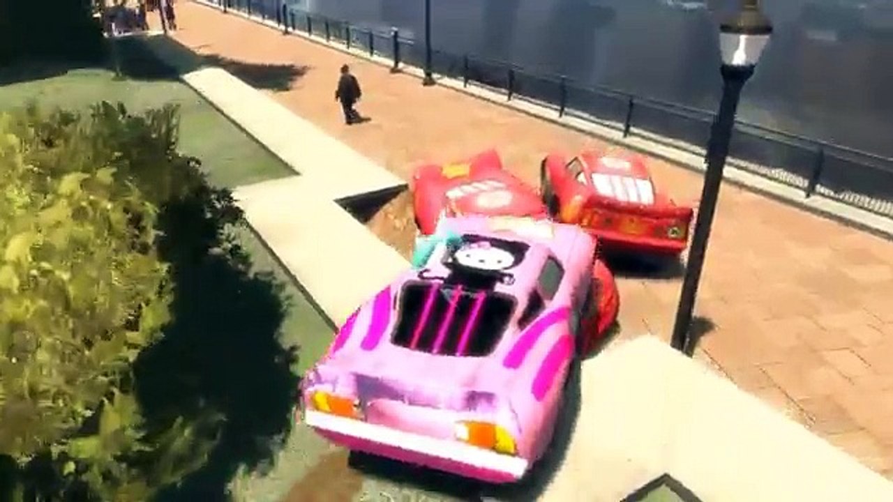 Disney Pixar Cars Lightning McQueen My Little Pony skin Nursery Rhymes (Kids Songs)