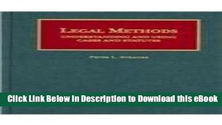 [Read Book] Strauss  Legal Methods: Understanding and Using Cases and Statutes (University