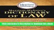[Read Book] Merriam-Webster s Dictionary of Law, Revised   Updated! (c) 2016 Mobi