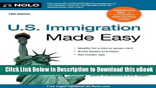 [Read Book] U.S. Immigration Made Easy Kindle