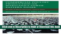 BEST PDF Commercial Poultry Production on Maryland s Lower Eastern Shore: The Role of African