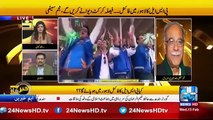 Najam Sethi Face Off Sarfraz Nawaz in a Live Show and Disconnects Call