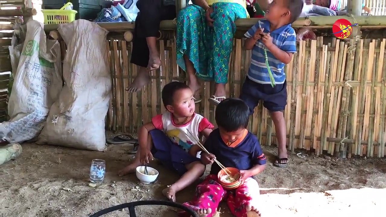 ေသေဘးေရွာင္ကယ္ဆယ္ေရးစခန္းမွ ဒုကၡသည္မ်ား (ရုပ္/သံ)