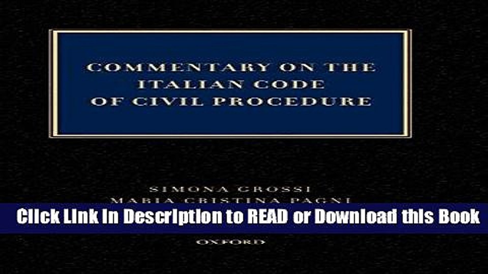 Italian Code Of Criminal Procedure – SGDX