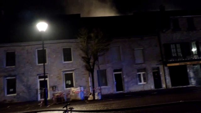 Viroinval: incendie dans le centre de Nismes