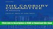 BEST PDF The Cadbury Committee: A History Read Online