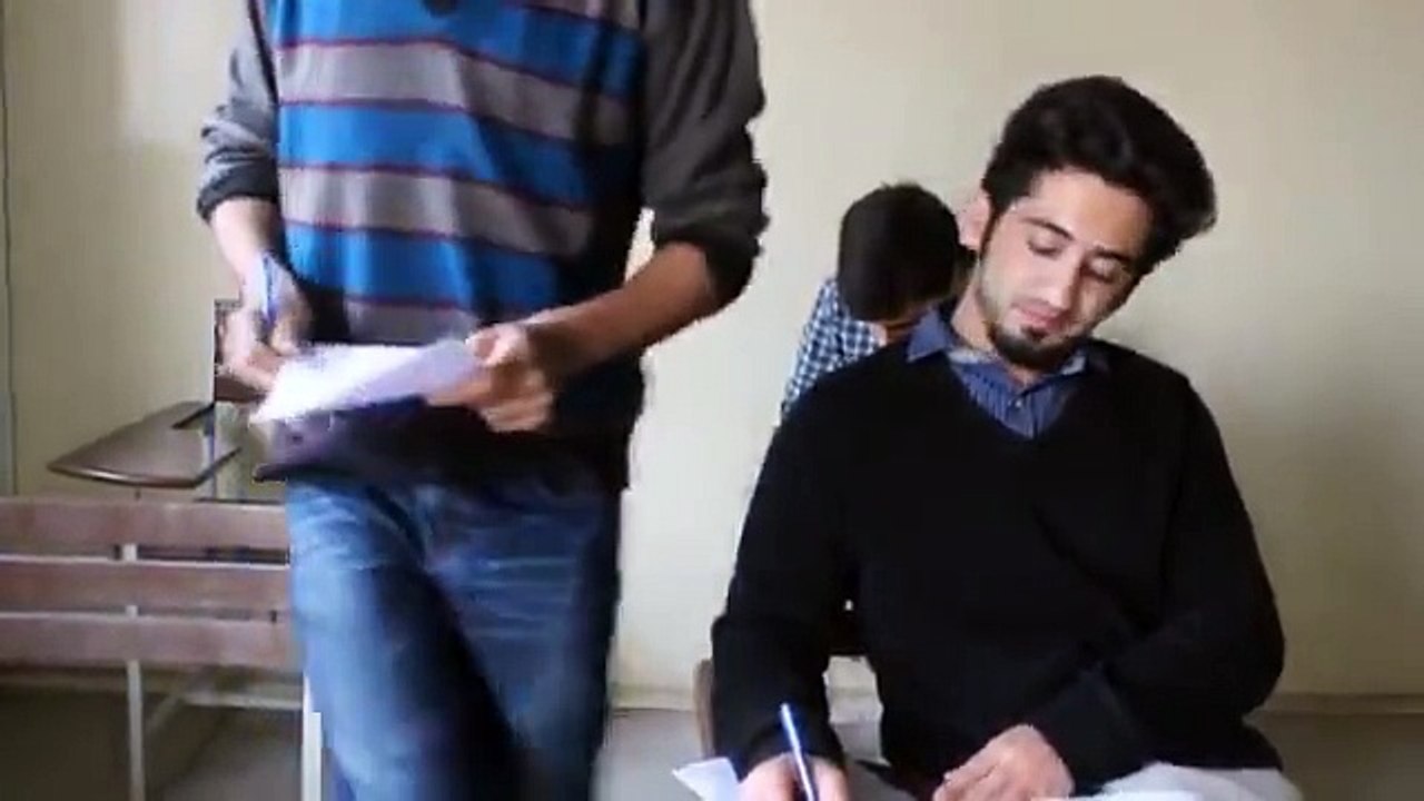 Song in examination Hall during taking paper (Must Watch)