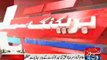 Siraj-ul-haq talks to media outside Supreme Court