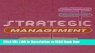 [PDF] Strategic Management: Strategists at Work Book Online