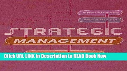 [PDF] Strategic Management: Strategists at Work Book Online