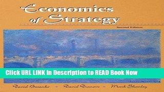 [Popular Books] Economics of Strategy, 2nd Edition Book Online