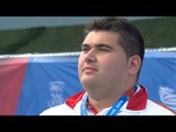 Men's shot put F55 | Victory Ceremony | 2014 IPC Athletics European Championships Swansea