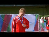 Men's long jump T42 / T44 | Victory Ceremony | 2014 IPC Athletics European Championships Swansea