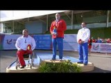 Men's discus F57 | Victory Ceremony | 2014 IPC Athletics European Championships Swansea