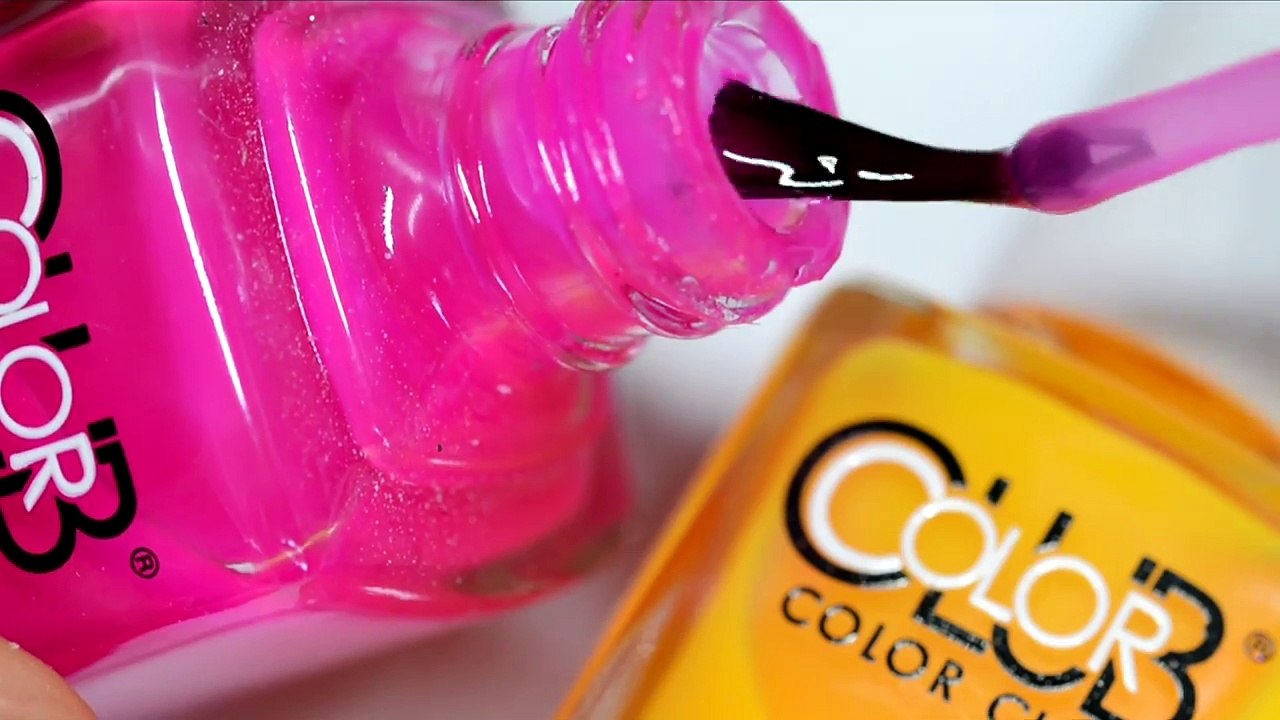 Tuto nail art one stroke mi-feuilles mi-flammes-fTcoH5JxjVE