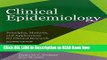 eBook Download Clinical Epidemiology: Principles, Methods, and Applications for Clinical Research