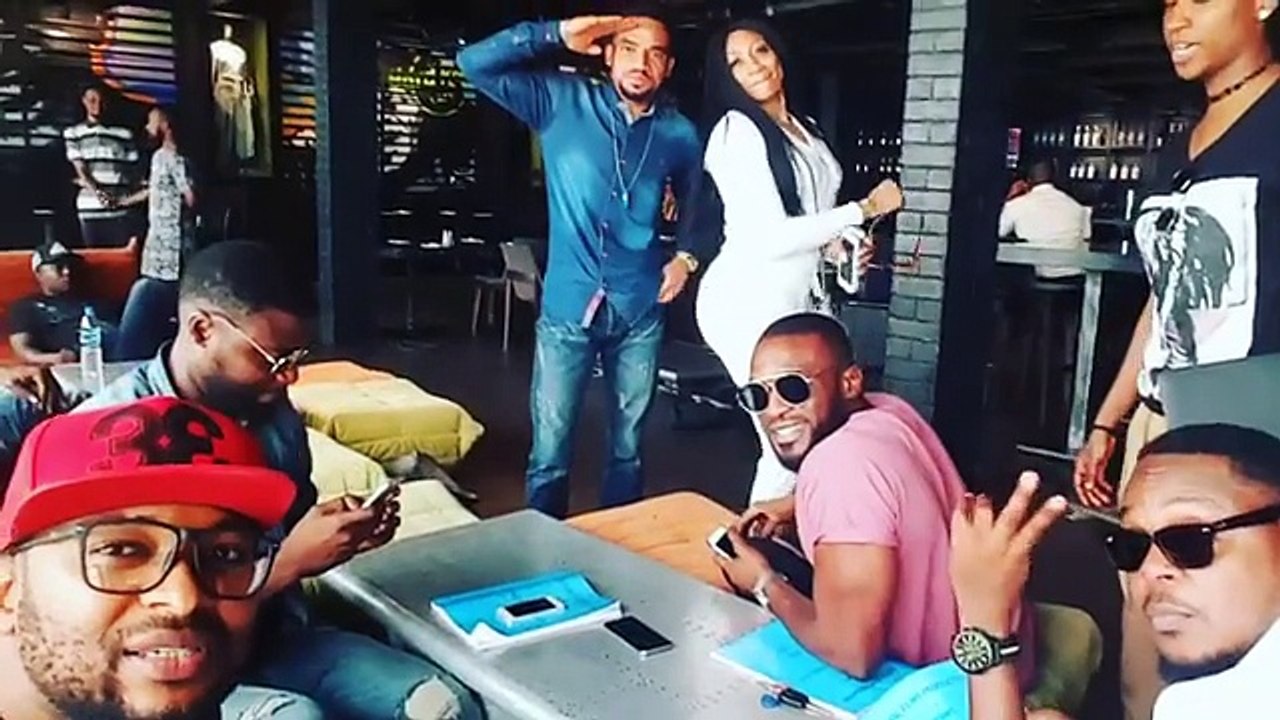 Nollywood Stars Filming At VGC Lekki Lagos